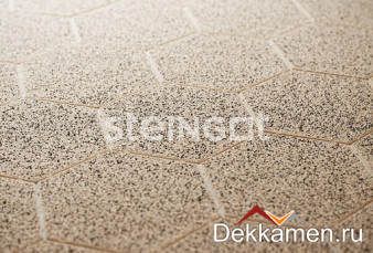 Steingot Тротуарная плитка  60мм Премиум Гексагон  Песчаный гранит (Grano)