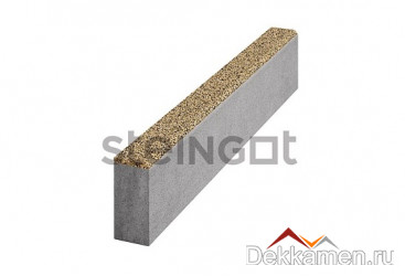 Бордюр садовый Steingot 1000*200*80 Премиум Песчаный (Grano)
