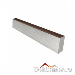 Бордюр садовый Steinrus 1000*200*80 коричневый