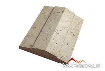 White Hills Двухскатная плита «Тиволи» 906-10  (52x50), бежевая