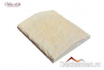 White Hills Двухскатная плита 780-10  (45x50), бежевая