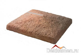 White Hills Четырехскатная плита 795-60  (38x38), медная