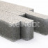  Steingot ригельный кирпич Белый (Bianco Nero), частичный прокрас 70 мм