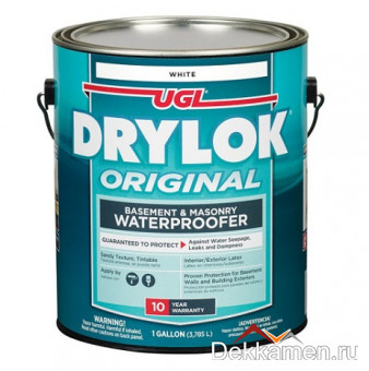 LATEX BASE DRYLOK Гидроизоляционная краска  на латексной основе с колеровкой цвета